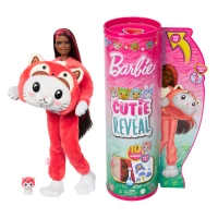 1. Mattel Lalka Barbie Cutie Rev Kostium Kotek Panda HRK23